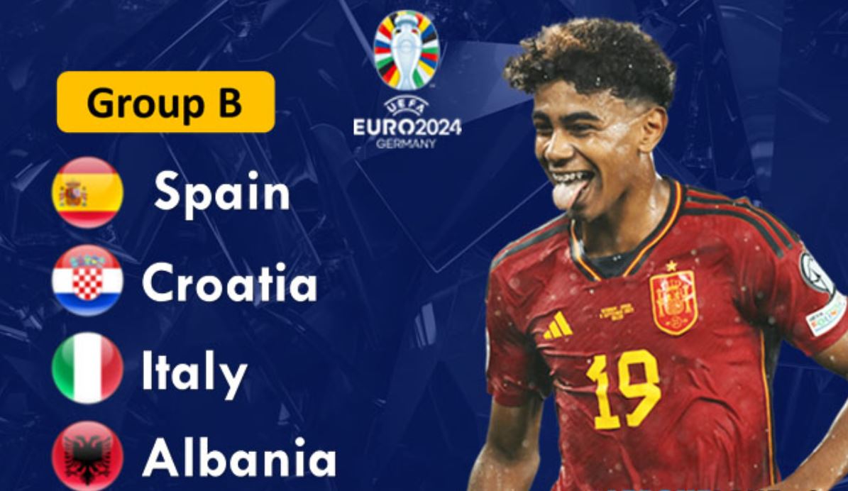Assessment of Group B Euro 2024 between Spain, Italy, Croatia, and Albania: Who will win the death group?
