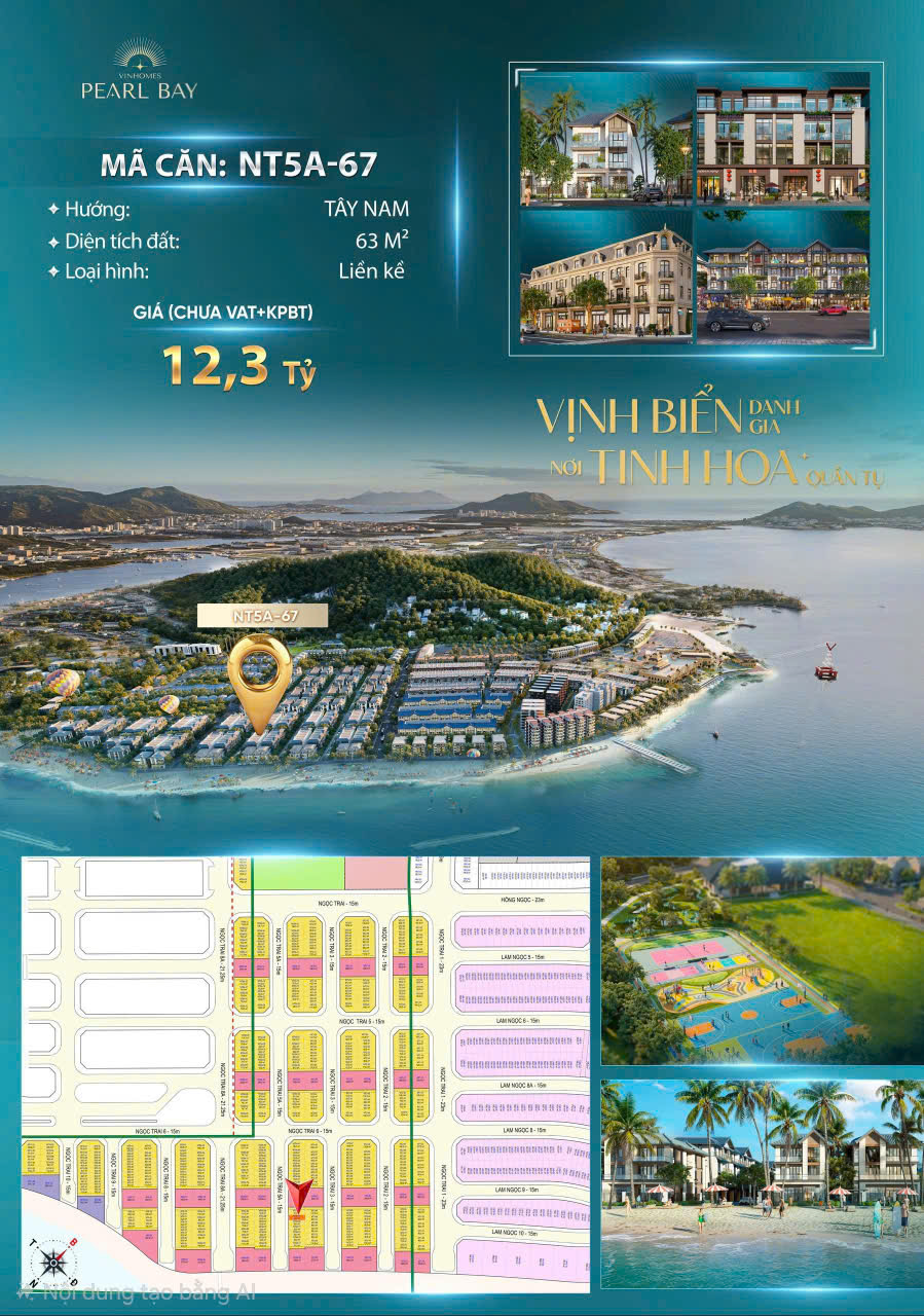 Thông tin chi tiết căn shophouse NT5A-67