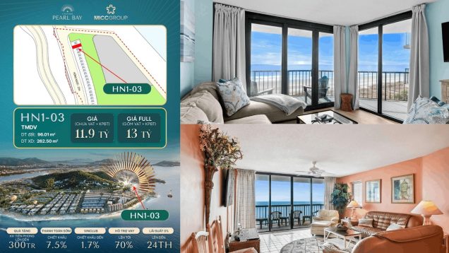 Boutique Hotel 4 Tầng Nha Trang Giá 11,9 Tỷ – 96m² Đất | Vinhomes Nha Trang