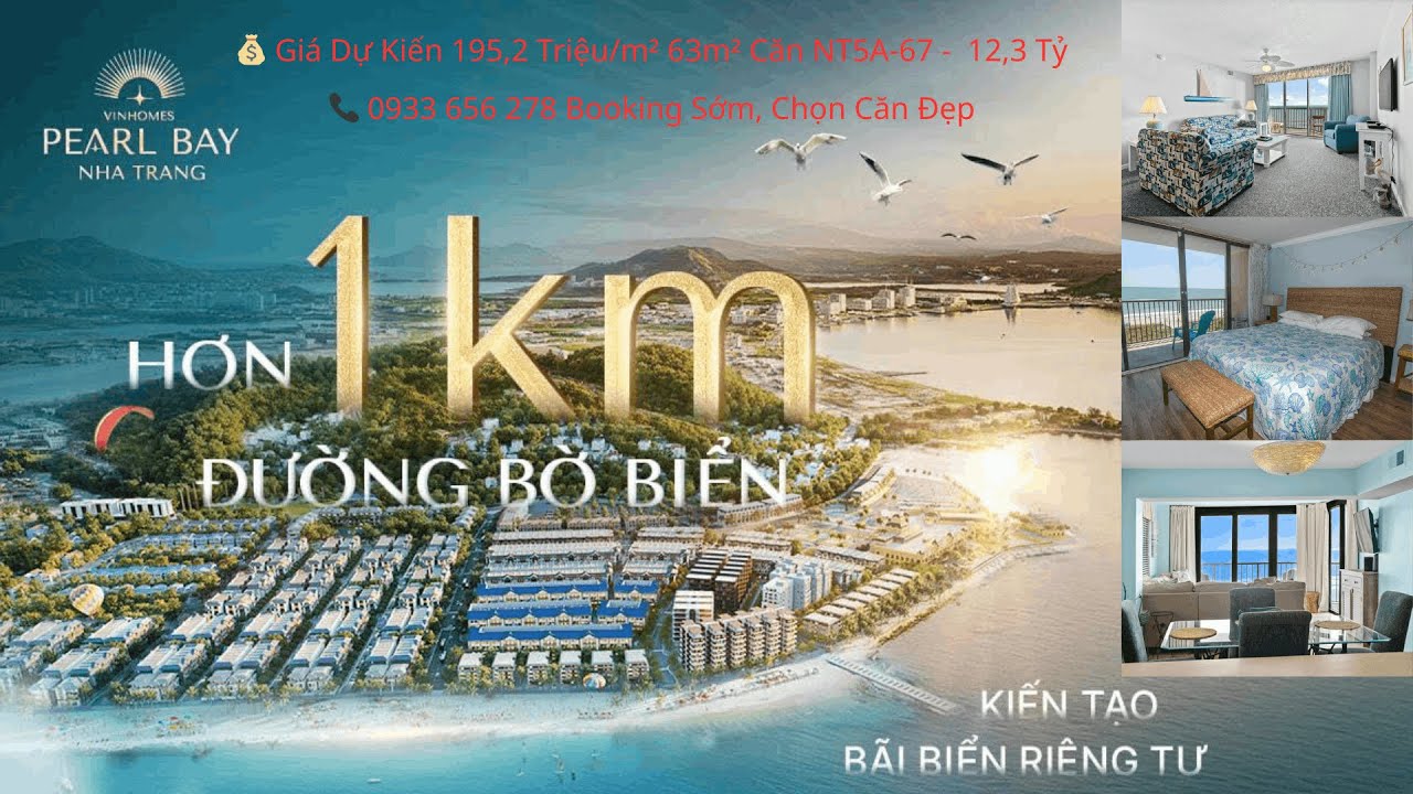 Shophouse Biển 9 Trần Phú 12,3 Tỷ – 63m² Giá Tốt | Vinhomes Nha Trang